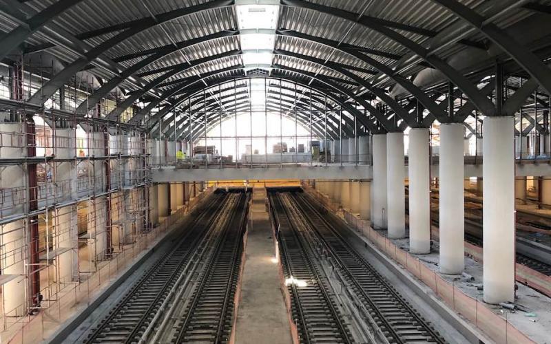 Large redevelopment project in the surrounding area of Nea Elvetia terminal station in Thessaloniki